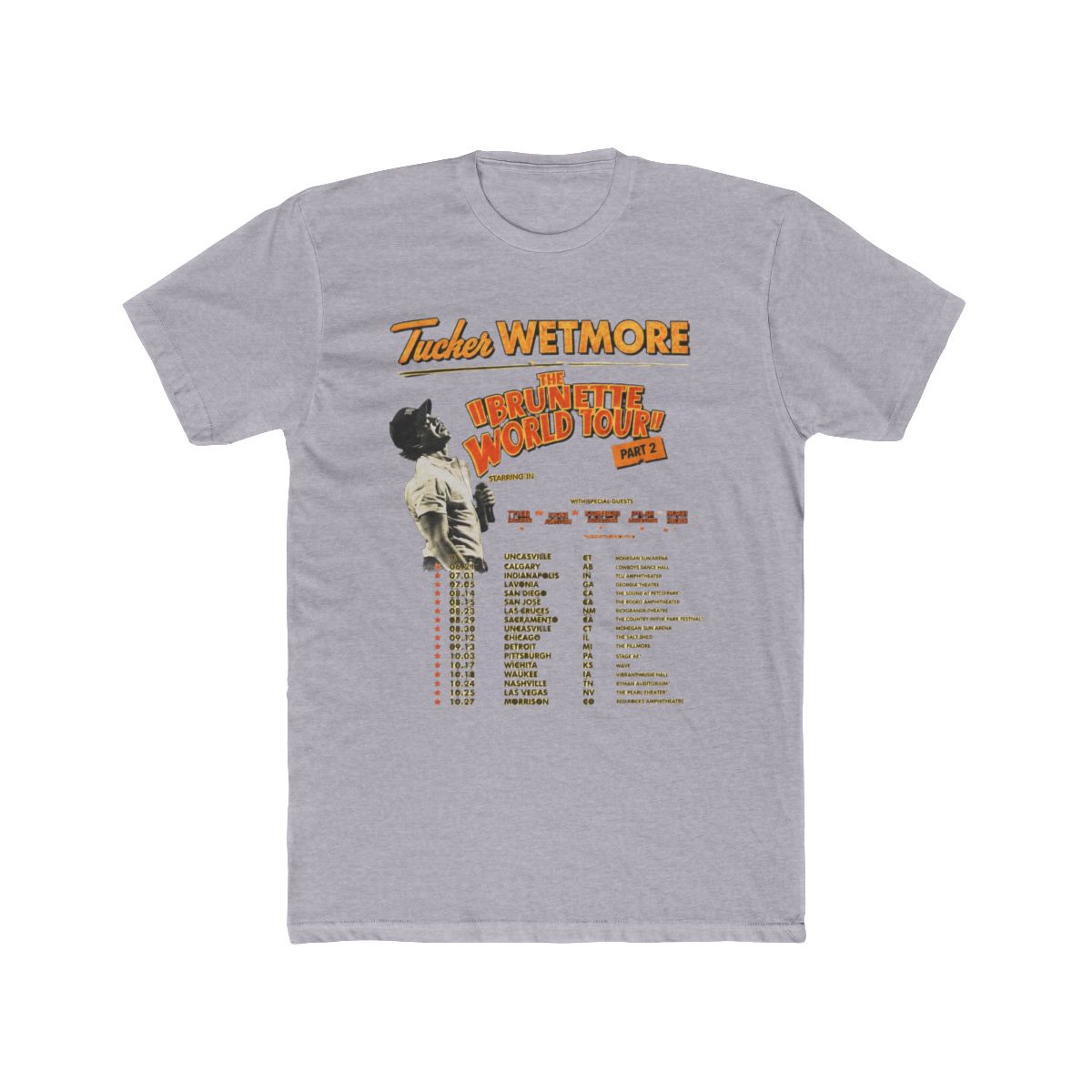 Tucker Wetmore Tour 2026 T Shirt, Country Music Fan Shirt, Retro Cowboy Concert Tee GrolyTee T Shirt S-5XL
