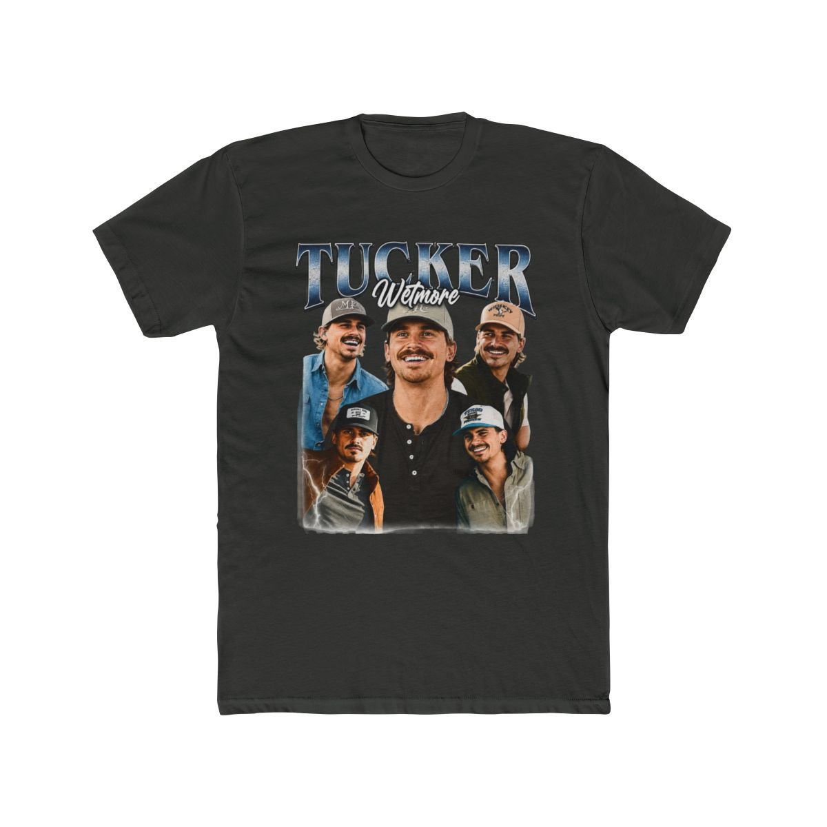 Tucker Wetmore American Singer-Songwriter T Shirt, Music Fan Gift, Concert Apparel, Graphic T - alternate angle 5, merchandise