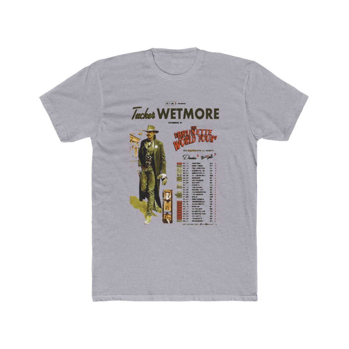 Funny Tucker Wetmore The Brunette World 2026 T Shirt - 2020 Trending Tees