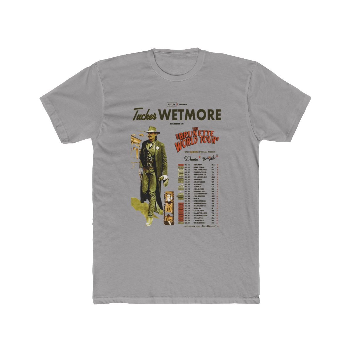 Funny Tucker Wetmore The Brunette World 2026 T Shirt - 2020 Trending Tees - Official t-shirts merchandise