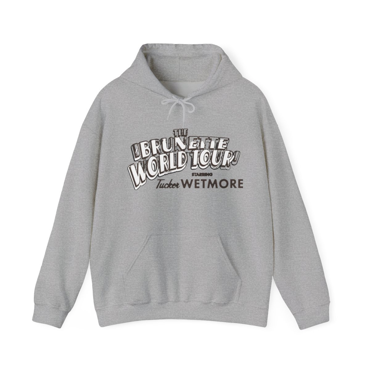 Brunette World Tour Hoodie | Tucker Wetmore - Official hoodies merchandise